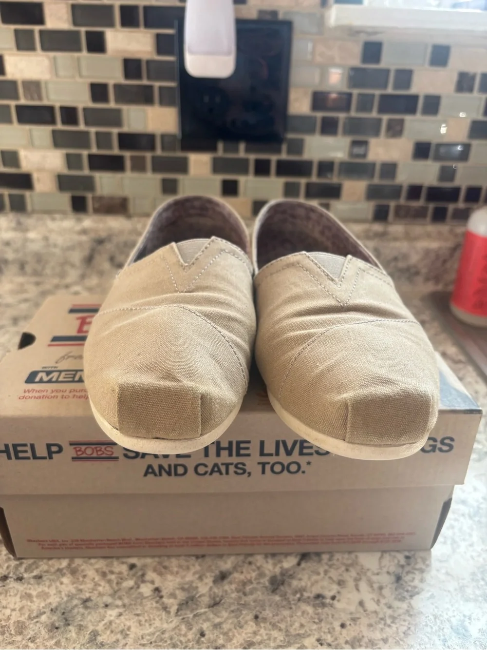 Bobs memory foam slip ons